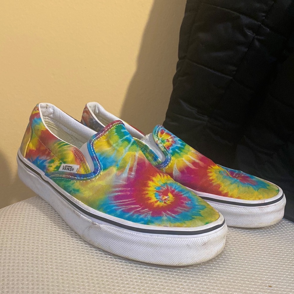 Tye-dye vans
